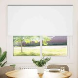 vidaXL rolo zatemnjena bela 165x150cm širina tkanine 161,6cm poliester | Shoptok.si