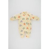 Defacto Regular Fit Crew Neck Slogan Overalls | shoptok.hr