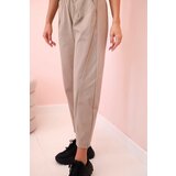 Kesi Włoski Trousers with pockets Summer Punto camel | Shoptok.si