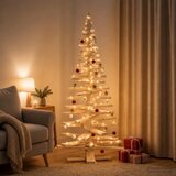  Drveno božićno drvce KOTKA 180 cm Masivna borovina Prirodno - 180 cm Prirodna (neobrađena) | shoptok.hr