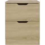  Noćni ormarići 2 kom boja hrasta 40 x 40 x 50 cm od iverice | shoptok.hr