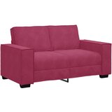  3-dijelni set sofa s jastucima, vinsko crveni baršun | shoptok.hr