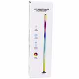 RGB LED Corner Floor Lamp Music Mode Remote Control App 90cm | Shoptok.si