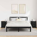  Noćni ormar s ladicama 2 pcs Crni hrast 39 x 39 x 47.5 cm | shoptok.hr