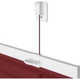  Plisirana zavjesa Bordo crvena 55x200 cm Širina tkanine 54,4 cm Poliester | shoptok.hr