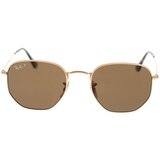 Ray-ban Occhiali da Sole Hexagonal RB3548N 001/57 Polarizzati Gold Cijene