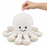  Plišana igračka hobotnica s elastičnim pipcima bijela 50 cm | shoptok.hr