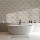  Foto tapeta - Linear Pattern With Gold 400x280 Vodootporna | shoptok.hr