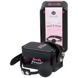 SecretPlay gag black silicone | Shoptok.si