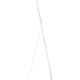 vidaXL Božićna zvijezda Hladna bijela 51.5 x 50 x 0.65 cm Željezo | shoptok.hr