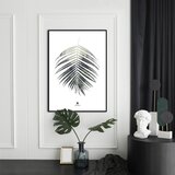 Malerifabrikken Plakat z okvirjem 50x70 cm Palm Leaf – | Shoptok.si