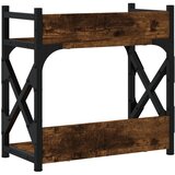  Stalak za pisač s 2 razine boja hrasta 40 x 20 x 40 cm drveni | shoptok.hr
