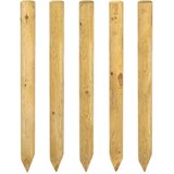  Ograde 5 kom. Zelena 100 cm Masivna borovina | shoptok.hr