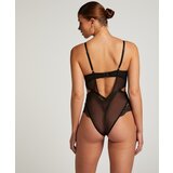 Hunkemöller Bodi 'Daisy' črna | Shoptok.si