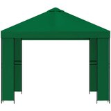 Gazebo 3 x 3 m Zelena Poliester i čelik 190 gsm | Eponuda.ba