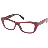 Prada Okvir za naočare 0PR 15XV 07C1O1 53, Ženski, Crveni | Eponuda.com