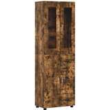  Set TV komoda s ladicama Dimljeni hrast Konstruirano drvo | shoptok.hr
