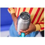 Mepal Mentolno zelena/v srebrni barvi plastična otroška steklenička za vodo 500 ml Campus – | Shoptok.si