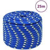 vidaXL Vrv za čoln moder 14 mm 25 m polipropilen Cene