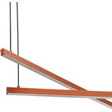  Argon 8837 - LED luster na sajli MIAMI LED/74W/230V 3000K braon | Eponuda.com