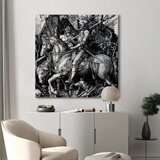  Slika - Albrecht Dürer – Knight Death and the Devil 60x60 Premium Print | shoptok.hr