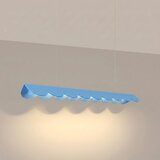 Thoro Svijetlo plava LED viseća svjetiljka aluminijska BISCUIT – | shoptok.hr