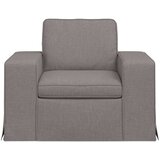 SOFA Sivo-smeđa 103 x 80 x 82 cm tkanina | shoptok.hr