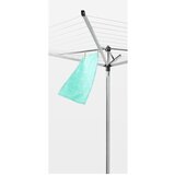 Brabantia Vrtno stojalo za sušenje perila v srebrni barvi 50 m Topspinner – | Shoptok.si