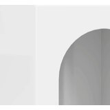  Strani šal Visok sijaj bela 59 x 35 x 80.5 cm Konstruiran les, (5000107589) | Shoptok.si