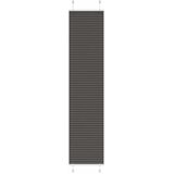  Plisirana zavjesa Crna 45x200 cm Širina tkanine 44,4 cm Poliester | shoptok.hr