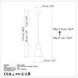 Opviq Luster Konikkem, 27-114cm, nijansa O14 cm | Eponuda.ba
