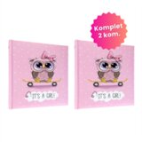  Poklon paket najljepših uspomena Sova 2: 2x Foto album, 500 + 500 slika | shoptok.hr