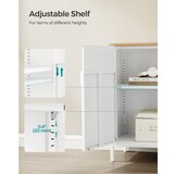  Komoda FIRA 80x40 cm bela/hrast | Eponuda.com