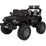  Avto na akumulator Extreme Sport 4x4 z nastavljivo dolžino vozila - dvosed - črn | Shoptok.si
