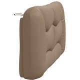  Jastuk za uzglavlje Hvar boja cappuccina 140 cm od umjetne kože | Eponuda.com