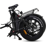Hygge Bikes vester step 2025 - zložljivo električno kolo s širokimi pnevmatikami 48V 14Ah - oniks črna, (21814271) | Shoptok.si