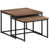 Furnova Komplet klubskih mizic 2-delni trdna tikovina, (21913769) | Shoptok.si