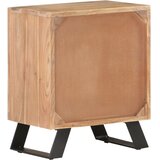  Noćni ormarić 40x30x50 cm masivno bagremovo drvo sa živim rubom | shoptok.hr
