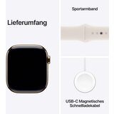 Apple Watch S10 Gold Titanium Sport Band Polarstern - M/L GPS + Cellular 42mm MX073QF/A 2024 | shoptok.hr