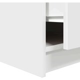 vidaXL stol za kavu s ladicama bijeli 70,5x70x40 cm | shoptok.hr
