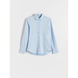 Reserved srajca slim fit - modra | Shoptok.si