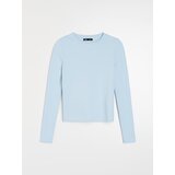 Sinsay Pamučna slim fit majica dugih rukava | shoptok.hr