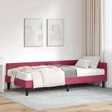 Kotni okvir postelje z matrico Drugo 2 pcs Zelena Žamet, (5000124050) | Shoptok.si