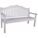 Garden Pleasure Bijela drvena vrtna klupa Austin - | shoptok.hr