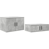  Krevet s ladicama Betonski sivi 80 cm Konstruirano drvo | shoptok.hr