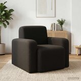  Fotelja Crna Bouclé | shoptok.hr