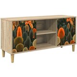 vidaXL TV ormar ZAANDAM 102 x 33 x 50 cm Sonoma Konstruirano drvo - Print šume | shoptok.hr