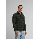 Urban Classics Checked Flanell Shirt blk/forest Cene