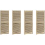  Ormarna vrata s vratima 4 pcs Prirodna 140,5 x 2,1 x 59,5 cm | Eponuda.com