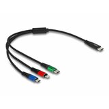 Delock kabel USB TipC 3v1 Lightning/TipC /Mikro 30 cm 86820, (21028083) | Shoptok.si